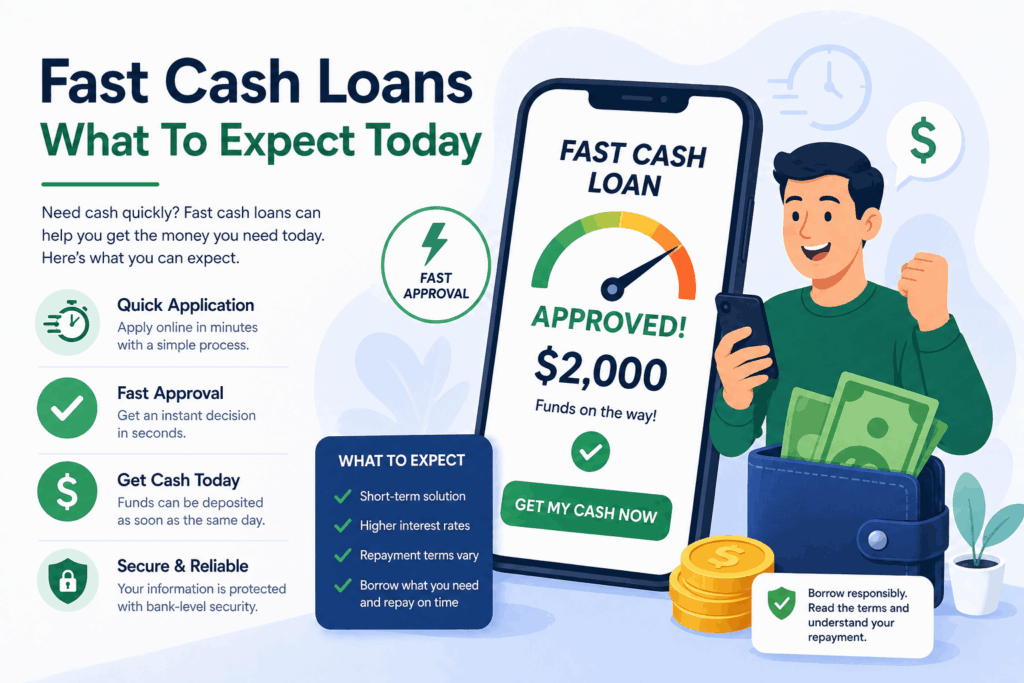 Fast Cash Loans What To Expect Today