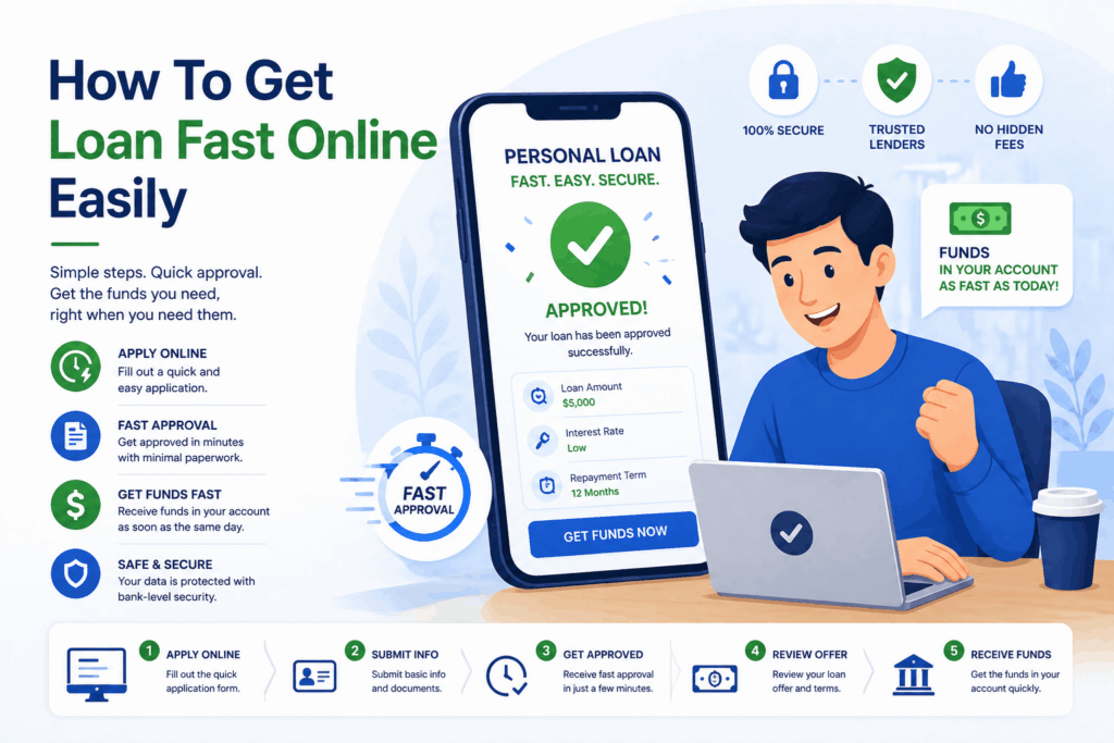 How To Get Loan Fast Online Easily
