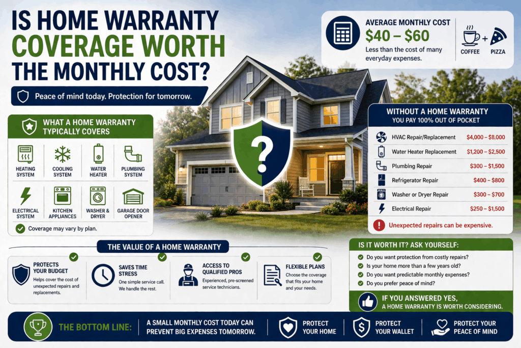 Is Home Warranty Coverage Worth the Monthly Cost