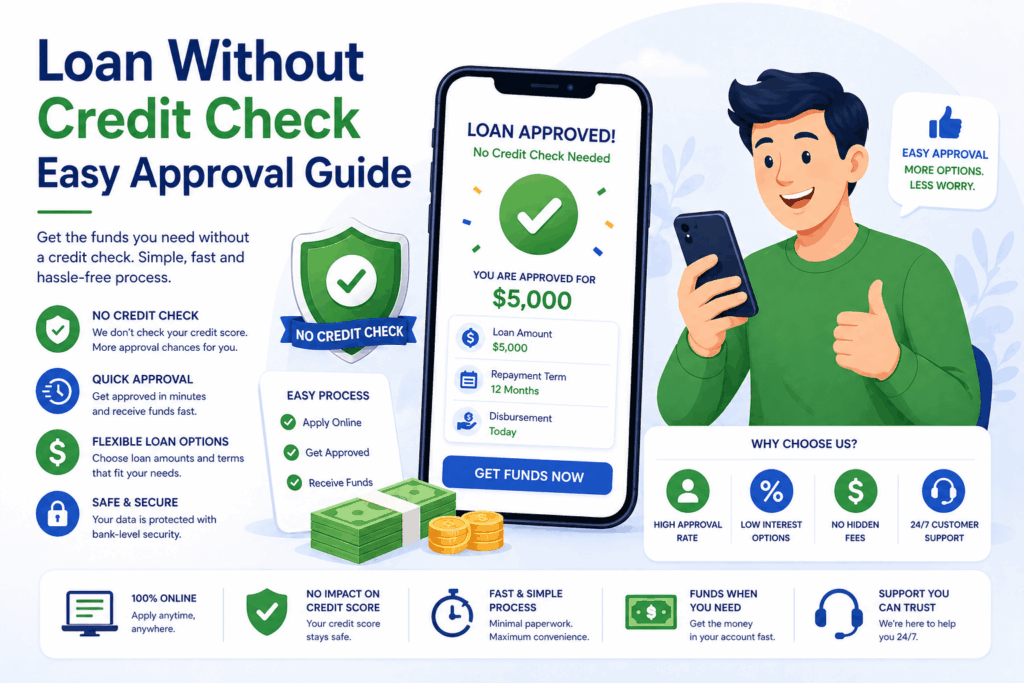 Loan Without Credit Check Easy Approval Guide