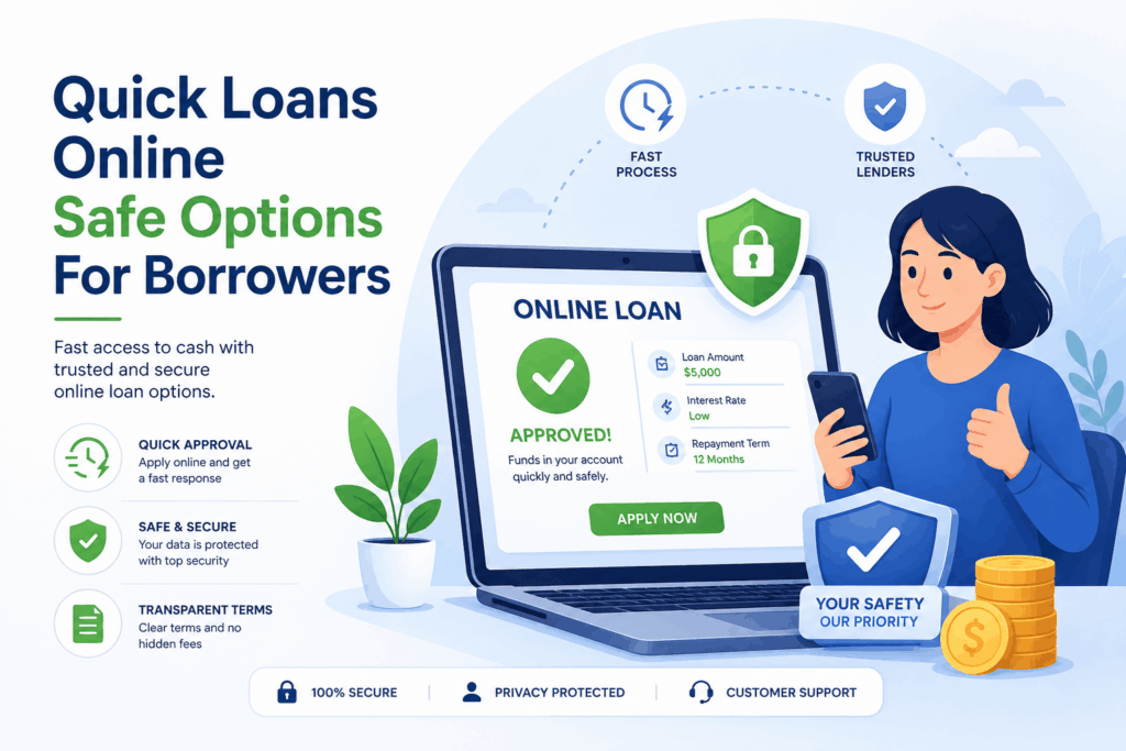 Quick Loans Online Safe Options For Borrowers